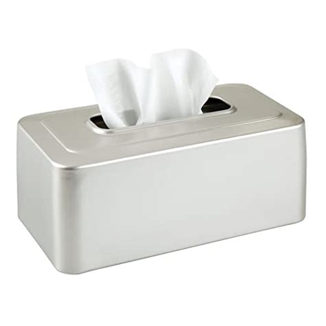 metal shipping container tissue box cover|brushed nickel tissue box cover.